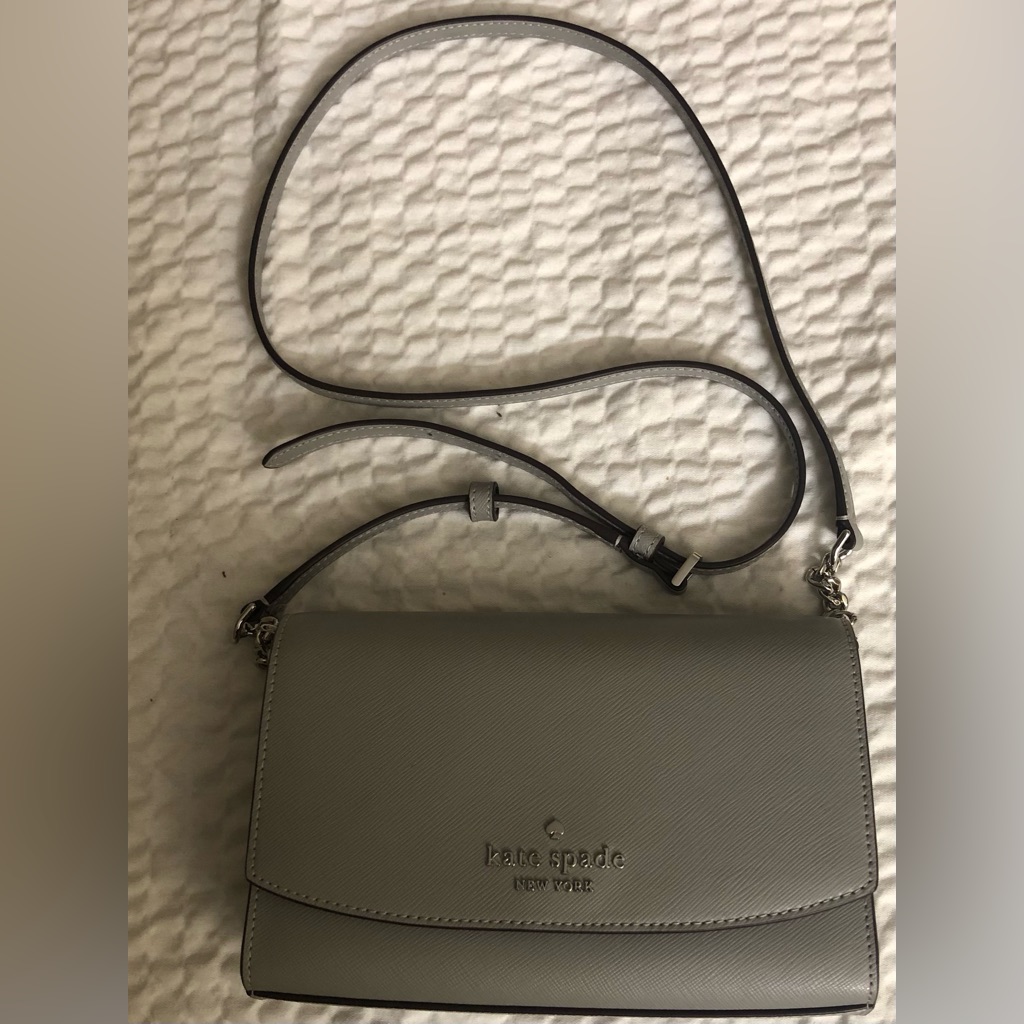 Kate Spade Brand New Grey Shoulder Bag  Card Holder